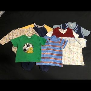 Bundle of 7 Baby Boy’s Clothes